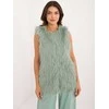Wool Fashion Italia Liemenė-AT-KZ-2349-1,18-pistacijos