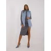 Wool Fashion Italia Liemenė-AT-KZ-2349-1.31P-pilka-mėlyna