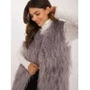 Wool Fashion Italia Liemenė-AT-KZ-2349-1,49-pilka