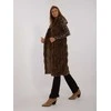 Wool Fashion Italia Liemenė-AT-KZ-2368-1,08-tamsiai ruda