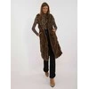 Wool Fashion Italia Liemenė-AT-KZ-2368-1,08-tamsiai ruda