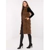 Wool Fashion Italia Liemenė moterims-AT-KZ-2368-1.57-ciemny bezowy