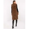 Wool Fashion Italia Liemenė moterims-AT-KZ-2368-1.57-ciemny bezowy