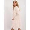 Wool Fashion Italia Kardiganas-AT-SW-2340-A.00-šviesiai smėlio spalvos