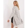 Wool Fashion Italia Kardiganas moterims AT-SW-2340-A.00, pilkas