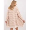 Wool Fashion Italia Kardiganas-AT-SW-2340-A.00-smėlio spalvos