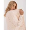 Wool Fashion Italia Kardiganas-AT-SW-2340-A.00-šviesiai smėlio spalvos