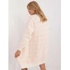 Wool Fashion Italia Kardiganas-AT-SW-2340-A.00-šviesiai smėlio spalvos