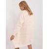 Wool Fashion Italia Kardiganas-AT-SW-2340-A.00-šviesiai smėlio spalvos
