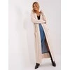 Wool Fashion Italia Kardiganas-AT-SW-2395.30-šviesiai smėlio spalvos