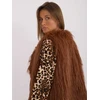 Wool Fashion Italia Liemenė-AT-KZ-2349-1,18-šviesiai ruda