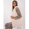 Wool Fashion Italia Liemenė-AT-KZ-2349-1.31P-šviesiai smėlio spalvos