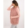 Wool Fashion Italia Liemenė-AT-KZ-2349-1,50-tamsiai rožinė