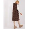 Wool Fashion Italia Liemenė-AT-KZ-2368-1,07-ruda