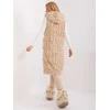 Wool Fashion Italia Liemenė-AT-KZ-2368-1,07-smėlio spalvos