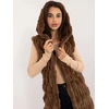 Wool Fashion Italia Liemenė-AT-KZ-2368-1,08-ruda