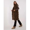 Wool Fashion Italia Liemenė-AT-KZ-2368-1,08-tamsiai ruda