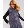 Wool Fashion Italia Liemenė-AT-KZ-2368-1,57-pilka