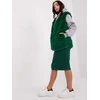 Wool Fashion Italia Liemenė-AT-KZ-2368.00P-tamsiai žalia