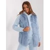 Wool Fashion Italia Liemenė-AT-KZ-2375.00P-šviesiai mėlyna