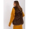 Wool Fashion Italia Liemenė-AT-KZ-2375.00P-tamsiai ruda