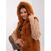 Wool Fashion Italia Liemenė-AT-KZ-2379.96P-šviesiai ruda