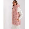 Wool Fashion Italia Liemenė-AT-KZ-2379.96P-šviesiai rožinė