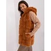 Wool Fashion Italia Liemenė-AT-KZ-2379.96P-šviesiai ruda