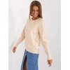 Wool Fashion Italia Megztinis-AT-SW-2231.99P-šviesiai smėlio spalvos