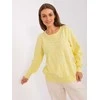 Wool Fashion Italia Megztinis-AT-SW-2231A.00P-šviesiai geltonas
