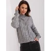 Wool Fashion Italia Megztinis-AT-SW-2235.00P-tamsiai pilkas