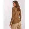 Wool Fashion Italia Megztinis-AT-SW-2324-2,68-šviesiai rudas