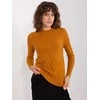 Wool Fashion Italia Megztinis-AT-SW-2324-2,68-tamsiai geltonas