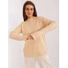 Wool Fashion Italia Megztinis-AT-SW-2326.37X-smėlio spalvos