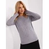 Wool Fashion Italia Megztinis-AT-SW-232901.25X pilkas