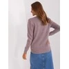 Wool Fashion Italia Megztinis - AT-SW-232901.25X - šviesiai violetinis
