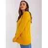 Wool Fashion Italia Megztinis-AT-SW-232901.25X-tamsiai geltonas