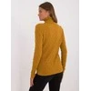 Wool Fashion Italia Megztinis-AT-SW-2334-2,61-tamsiai geltonas