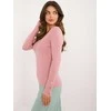Wool Fashion Italia Megztinis-AT-SW-2334.49-tamsiai rožinis