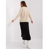 Wool Fashion Italia Megztinis-AT-SW-2335-1.68P-smėlio spalvos