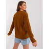 Wool Fashion Italia Megztinis-AT-SW-2335-1,68P-šviesiai rudas