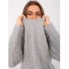 Wool Fashion Italia Megztinis-AT-SW-2335.27-pilkas