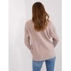 Wool Fashion Italia Megztinis-AT-SW-2335.27-smėlio spalvos