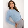 Wool Fashion Italia Megztinis-AT-SW-2338-2.00-šviesiai mėlynas
