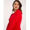 Wool Fashion Italia Megztinis-AT-SW-2338-2,61-tamsiai raudonas