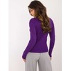 Wool Fashion Italia Megztinis-AT-SW-2338-2,61-tamsiai violetinis