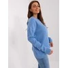 Wool Fashion Italia Megztinis-AT-SW-2338.14P-mėlynas