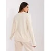 Wool Fashion Italia Megztinis-AT-SW-2338.14P-šviesiai smėlio spalvos