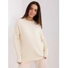 Wool Fashion Italia Megztinis-AT-SW-2338.14P-šviesiai smėlio spalvos