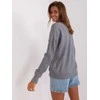 Wool Fashion Italia Megztinis-AT-SW-2338.14P-tamsiai pilkas